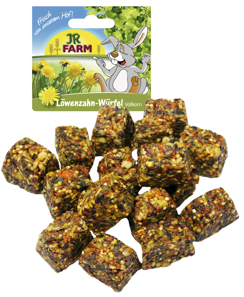 JR FARM Nager Vollkorn Würfel 90g Kleintiersnack