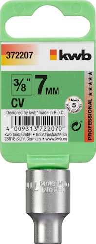 kwb Steckschl-Eins 3/8" x  7 mm SB 372207