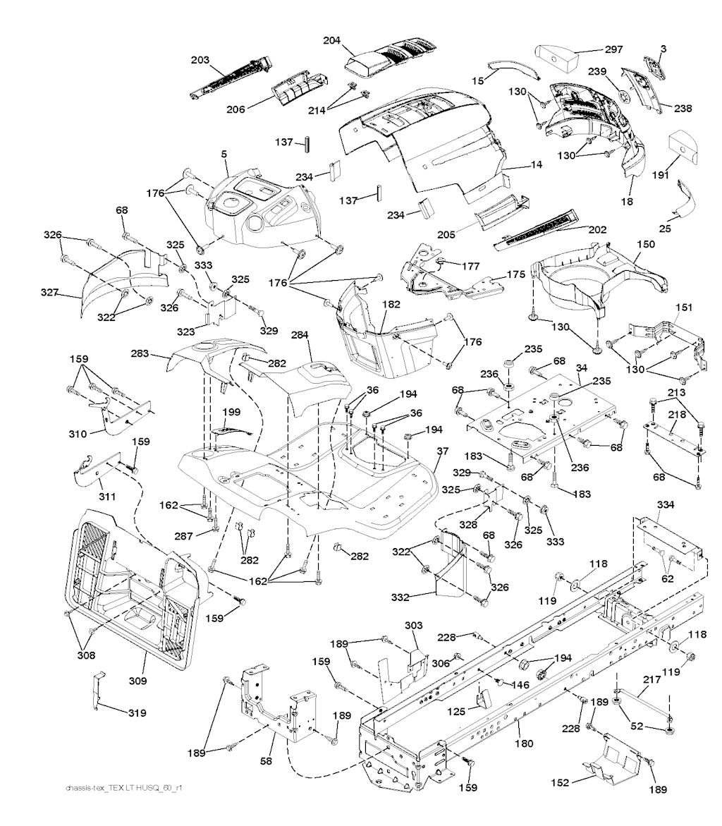 Explosionszeichnung Ersatzteile