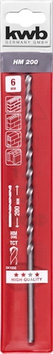 kwb Profi Steinboh.  6 x 200 mm TA 41006