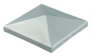 Vorschaubild Alberts® Pfostenkappe,für Metallpfosten,Stahl roh,zum Anschweißen,LxB 150x150 mm