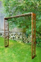 Vorschaubild Badeko Rosenbogen „Lienz“ in Edelrostoptik 110 cm breit