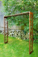 Badeko Rosenbogen „Lienz“ in Edelrostoptik 110 cm breit