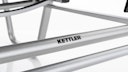 Kettler Stapelliege BASIC PLUS, Aluminium Silber / Outdoorgewebe Anthrazit - Sonderaktion