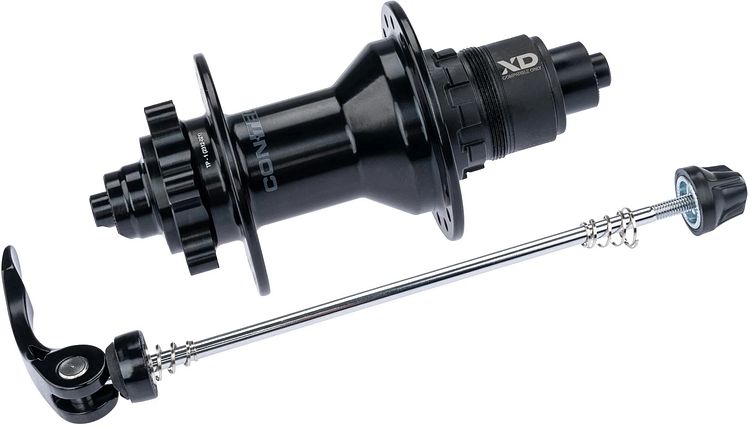 CONTEC Kassetten-Hinterradnabe Eroq DB 135 mm schwarz