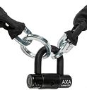 Vorschaubild Axa Kettenschloss Loop 110 cm schwarz