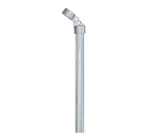 Alberts® Strebe, feuerverzinkt, Länge 2500 mm, Strebenst. ⌀34 mm, Schelle⌀42 mm 629847