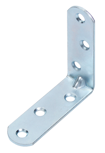 Alberts® Stuhlwinkel mit Sicke u.abgerundeten Enden 60x60x19 mm