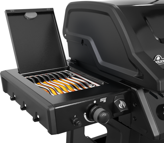 Napoleon Freestyle PRO 425, 4 Hauptbrenner, SIZZLE ZONE Seitenbrenner und Tür, Schwarz