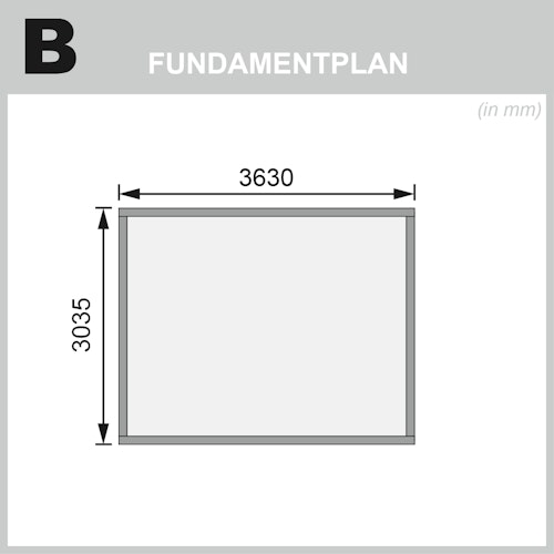 Karibu Woodfeeling Gartenhaus Northeim 4 - 38 mm