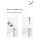 Vorschaubild Edelstahl Seifenspender Rund, Hochglanz, von oben Befüllbar