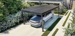 SunElements Carport SunPort Classic mit Trapezblech Dach (Einzel- & Doppelcarport)