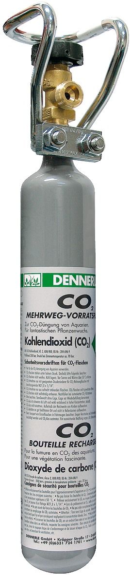 DENNERLE CO2 Mehrweg-Flasche 500g Vorratsflasche