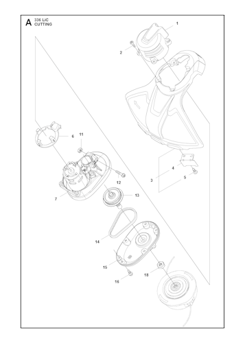 Husqvarna Rasentrimmer 967608111 336LiC