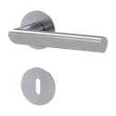 Vorschaubild Griffwerk Türgriff TRI 134 Piatta S (Flachrosette) rund