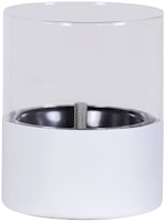 TenderFlame Tischfeuer LILLY, verschiedene Farben weiß