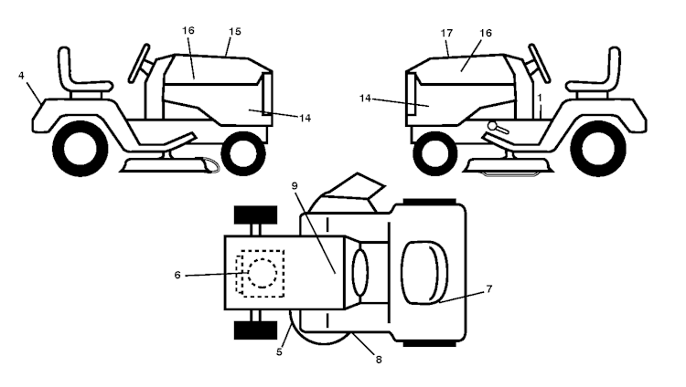 Husqvarna Gartentraktoren YTH2348, 96045002201, 2010-04