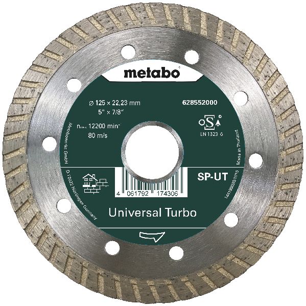 Metabo Diamanttrennscheibe 125x22,23mm"SP-UT"Universal Turbo "SP"