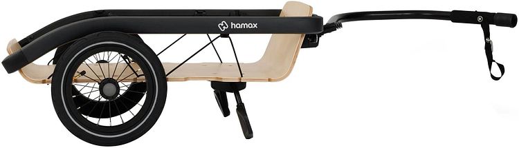 Hamax Venture Lastenanhänger Holzwanne