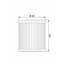 Vorschaubild MIW Ölfilter K2015 Papierfilter (OEM-Qualität)