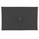 Vorschaubild doppler Mittelmastschirm EXPERT 220 x 140 Auto-Tilt, Aluminium Silber / 100 % Polyester 180 g/m²