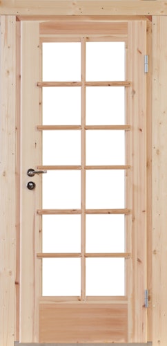Wolff Finnhaus Einzel-Tür Nils XL 44 / 58 / 70 mm isolierverglast