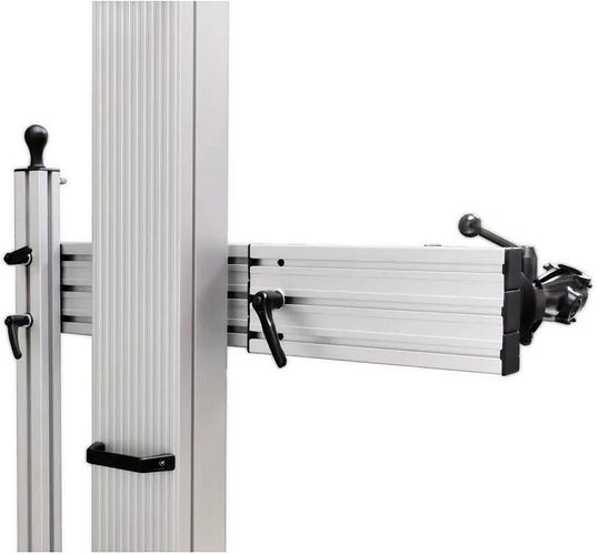 by,schulz Montageständer e-Bikelifter schwarz,silber