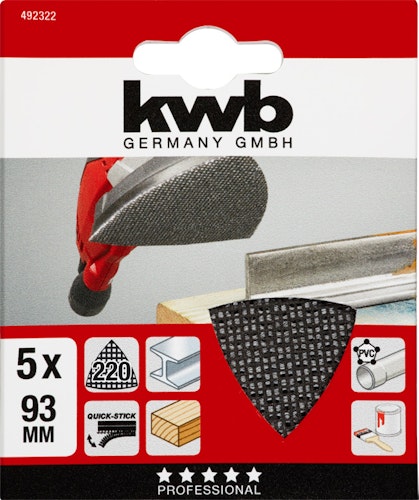 kwb Q-STICK Sch Gitt 93x93 K220SB 492322