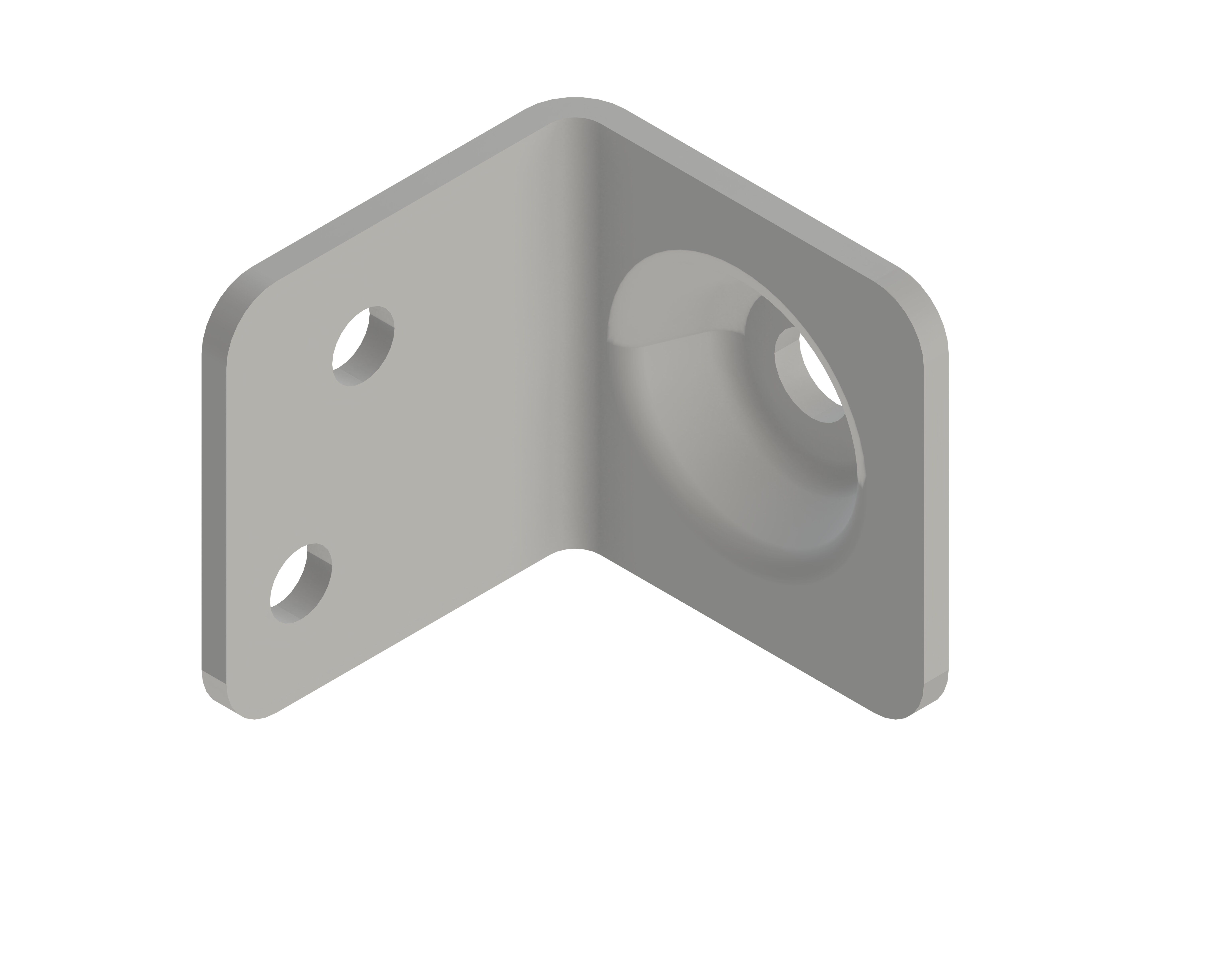 OSMO Elementhalter für Metallpfosten