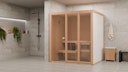 Vorschaubild Bertilo Sauna Model 2 Medium white - 58 mm