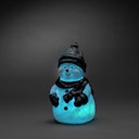 Vorschaubild Konstsmide Weihnachtsbeleuchtung  LED Kunststoffschneemann 42,5 cm RGB