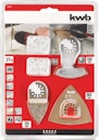 Vorschaubild kwb Multi-Tool-Set HM-Dia Fliesen 708200