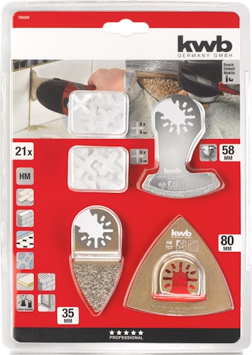 kwb Multi-Tool-Set HM-Dia Fliesen 708200