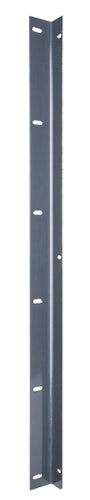 Alberts® Befestigungsleiste f.Doppelstab-Gittermatten,anthrazit,Länge:1000 mm,m.Schrauben 623227