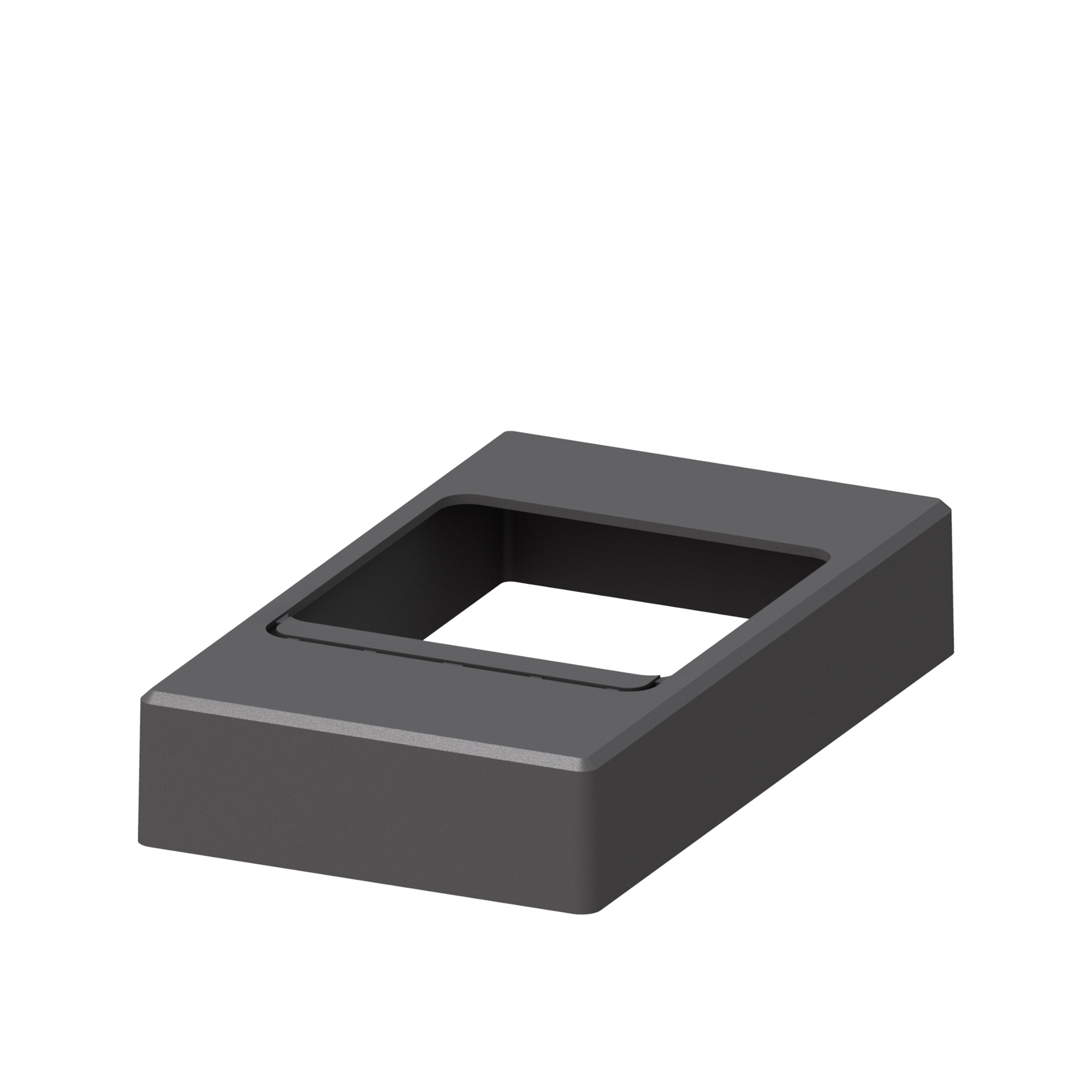 Ersatzteil: Traumgarten SYSTEM Pfostenfuß-Abdeckung Klemmpfosten, Anthrazit