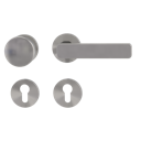 Vorschaubild Griffwerk Wechselgarnitur VAYA 265 MINIMAL MODERN fast2fix Fast2Fix Rosetten rund Knopf R2 Samtgrau R