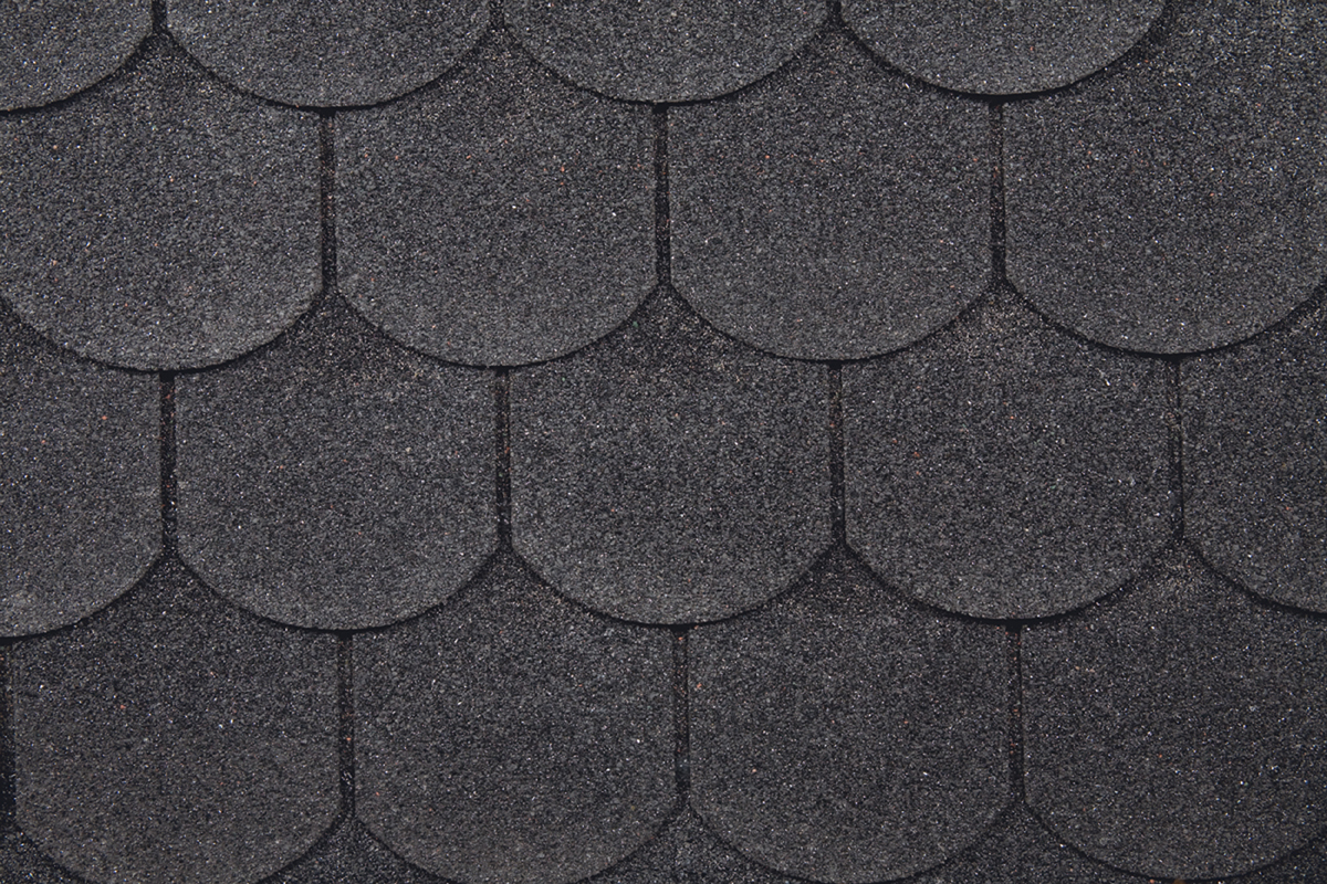 Wolff Finnhaus Biberschwanz Dachschindeln schwarz