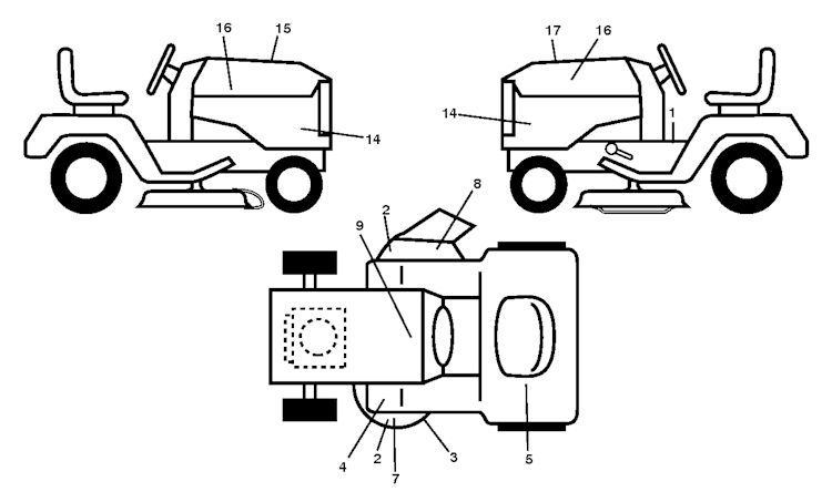 Husqvarna Gartentraktoren 96043015901 GT52XLS