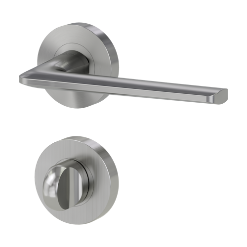 Griffwerk Türgriff REMOTE Schraubtechnik rund -GK4- Samtgrau, Kaschmirgrau, Graphitschwarz