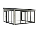 Vorschaubild Palmako Glashaus Lumi 16,6 m² (Wintergartenanbau) - Slide Plus