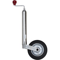 Stützrad Ø 48 mm, Stützlast 150 kg, Metallfelge
