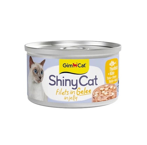 GimCat ShinyCat Jelly 70g-Dose Katzennassfutter