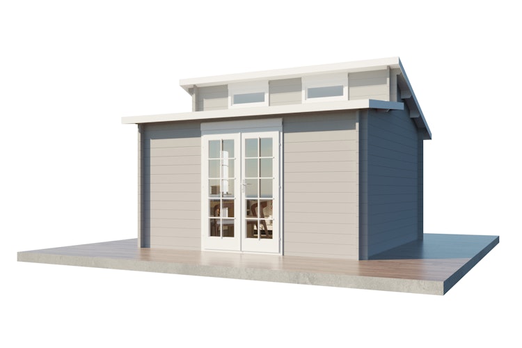 Wolff Finnhaus Gartenhaus Gisella 4040 - 40 mm