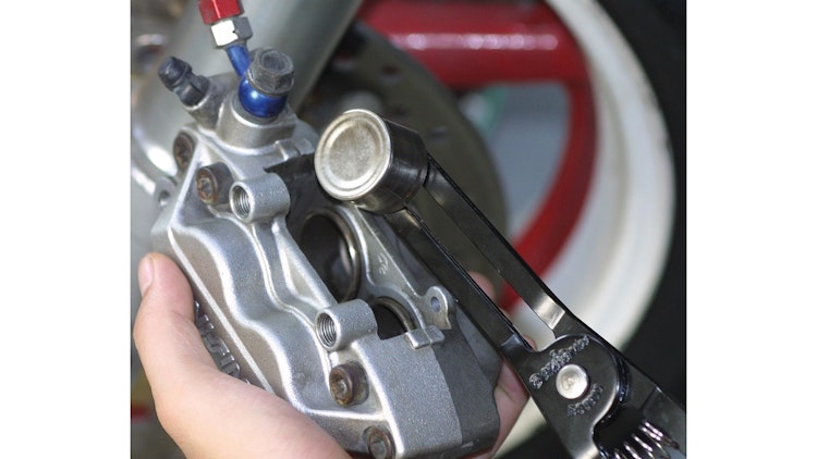 Bikeservice Demontagezange für Bremskolben