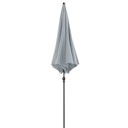 Vorschaubild doppler Mittelmastschirm myZONE 200 Manual, Stahl Anthrazit / 100 % Polyester 180 g/m² 