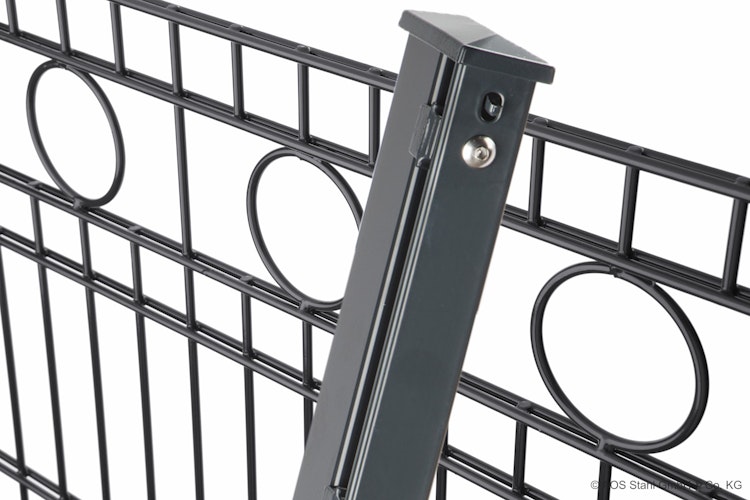 dz Schmuckzaunset Residenz standard ROM mit Pfosten VAP