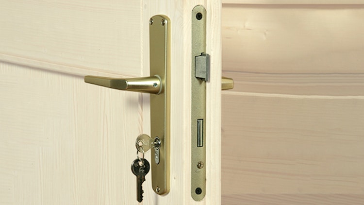 Weka 45 mm Weekendhaus 138 A mit Vordach (200 cm)