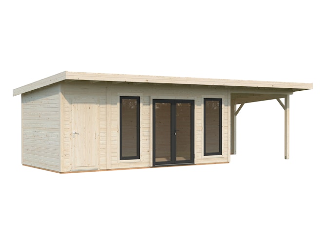 Palmako Gartenhaus Aurelia 16,7+7,9 m² - 44 mm