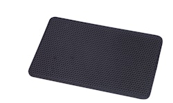 NOBBY Sieb-Vorleger Katzentoilette schwarz eckig 39 x 60 cm