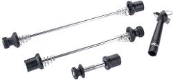 CONTEC Schnellspann-Set SQR Select + S schwarz